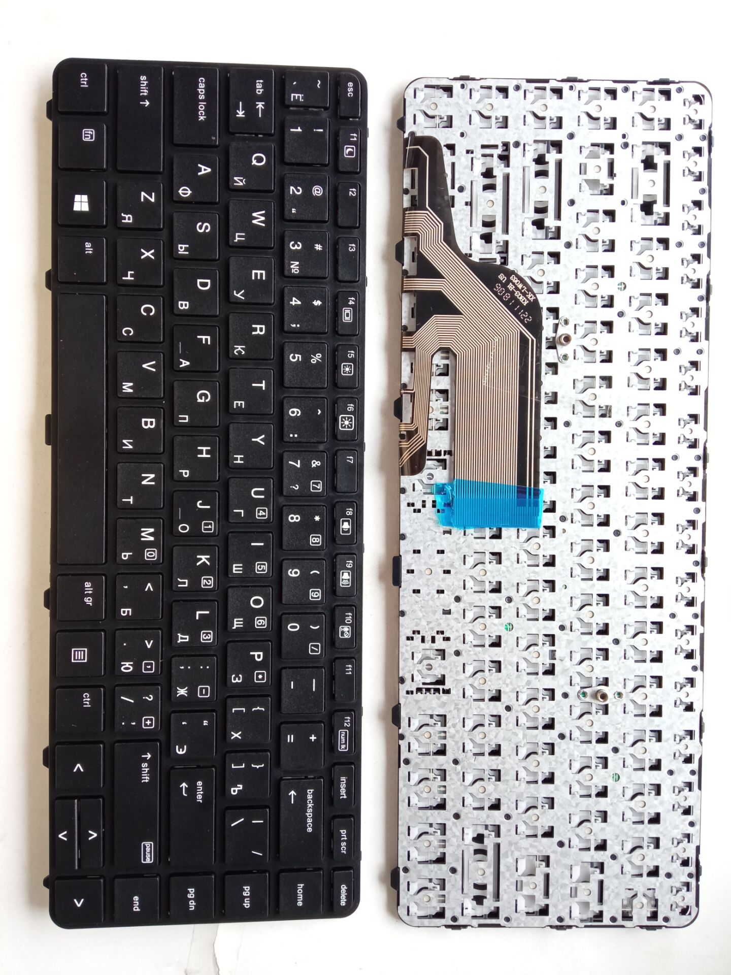 Picture of New Replacement Laptop Keyboard For HP 440G3/430G3/640G3 BLACK FRAME BLACK (OEM) RU Layout